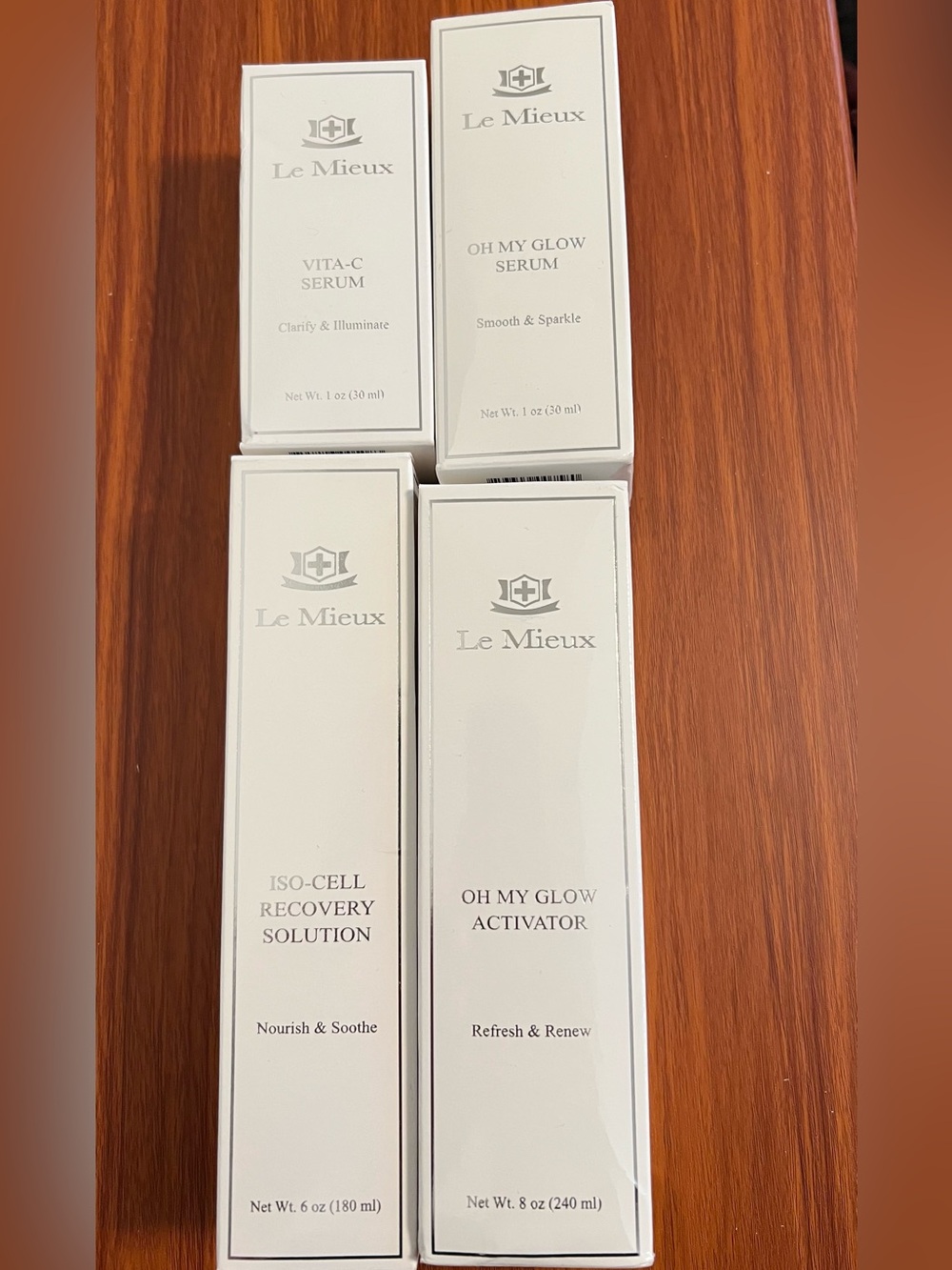 Le Mieux Oh My Glow, Iso cell recovery solution & Vita-C Serums